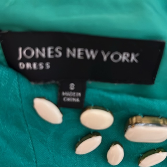 Jones New York beaded neckline dress size 8 - Picture 3 of 9